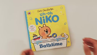 Uh-Oh, Niko: Bathtime A Push, Pull and Slide Story