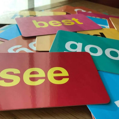 120 Sight Words Learning Flash Cards