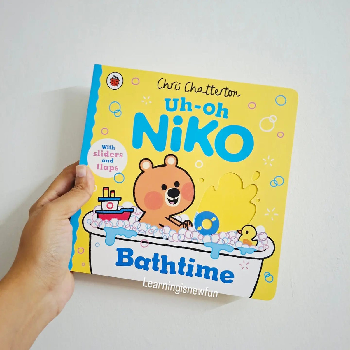 Uh-Oh, Niko: Bathtime A Push, Pull and Slide Story