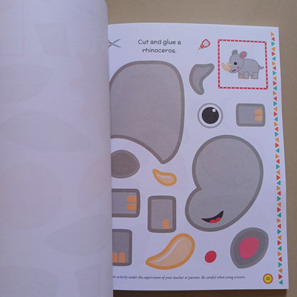 MY PLAYTIME CUT AND GLUE ACTIVITY BOOK
