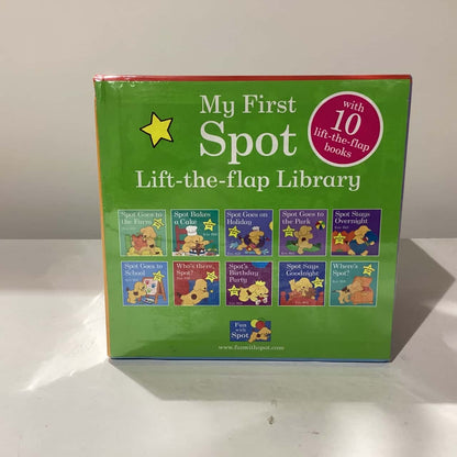 My First SPOT Lift-the-Flap­ Library 10 Books Set