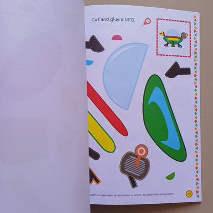 MY PLAYTIME CUT AND GLUE ACTIVITY BOOK