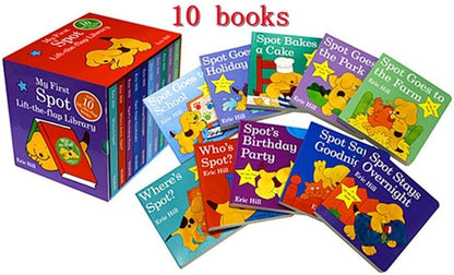 My First SPOT Lift-the-Flap­ Library 10 Books Set
