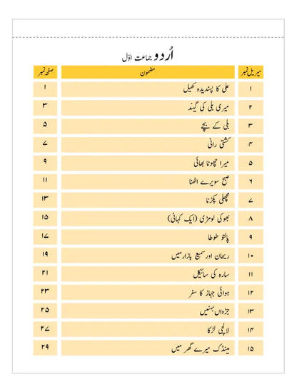 URDU TAFHEEM 1