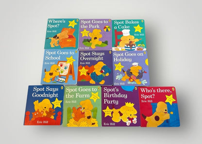 My First SPOT Lift-the-Flap­ Library 10 Books Set
