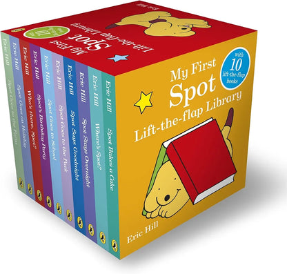 My First SPOT Lift-the-Flap­ Library 10 Books Set
